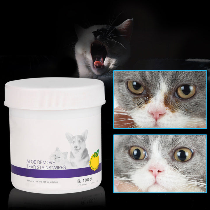 Pet Eye Grooming Wipes Dog