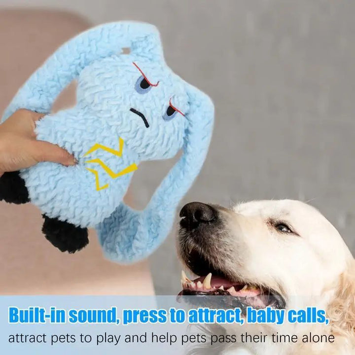 Bunny Squeaky Pet Plush Chew Toy